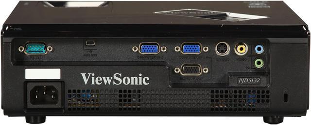 Alt view image 5 of 8 - ViewSonic PJD5132 800x600 SVGA 3000 ANSI Lumens, 120 Hz Refresh Rate, Keystone Correction, PC 3D- ready DLP Projector