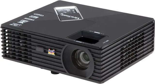 Main image of ViewSonic PJD5533W 1280x800 WXGA, 3000 ANSI Lumens, 120Hz Refresh Rate, HDMI & Dual VGA Inputs, 3 Year Warranty, Portable 3D Ready DLP Projector