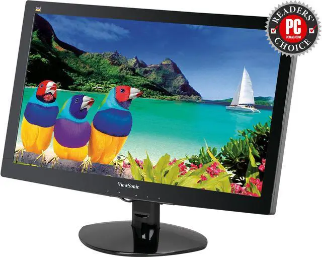 Main image of ViewSonic VA2037A-LED Black 20" 5ms Widescreen LED Backlight Monitor