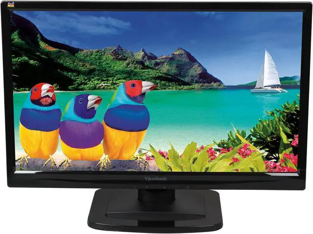 Alt view image 2 of 7 - ViewSonic VA2249S Black 22" IPS Wide Viewing Angle LED Backlight LCD 16:9 Full HD 1080P Monitor, 1000:1, 250 cd/m2, 178/178 Viewing Angles, DVI, D-Sub, VESA Mountable