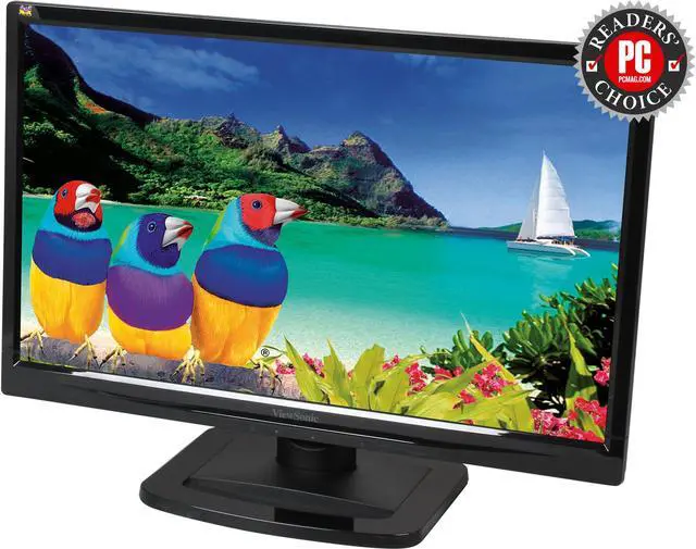 Main image of ViewSonic VA2249S Black 22" IPS Wide Viewing Angle LED Backlight LCD 16:9 Full HD 1080P Monitor, 1000:1, 250 cd/m2, 178/178 Viewing Angles, DVI, D-Sub, VESA Mountable