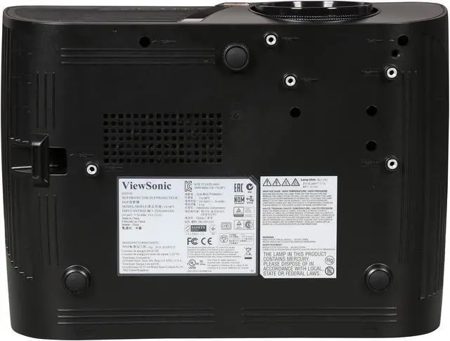 Alt view image 7 of 9 - ViewSonic PJD5155 DLP Projector 3300 Lumens SVGA HDMI