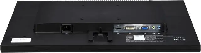 Alt view image 12 of 14 - ViewSonic VA2252SM 22 Inch 1080p LED Monitor DisplayPort DVI and VGA Inputs for Home and Office