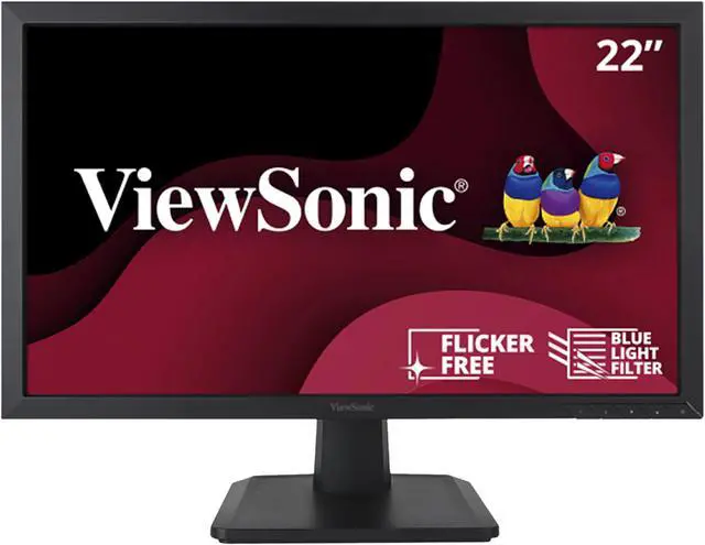 Main image of ViewSonic VA2252SM 22 Inch 1080p LED Monitor DisplayPort DVI and VGA Inputs for Home and Office