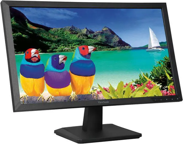 Alt view image 8 of 13 - ViewSonic VA2452SM 24 Inch 1080p LED Monitor DisplayPort DVI and VGA Inputs for Home and Office