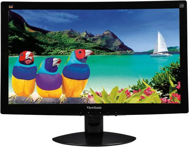 Alt view image 2 of 8 - ViewSonic 20" LED Monitor 5 ms D-Sub, DVI VA2037M-LED-S