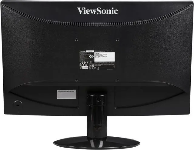 Alt view image 5 of 8 - ViewSonic 20" LED Monitor 5 ms D-Sub, DVI VA2037M-LED-S