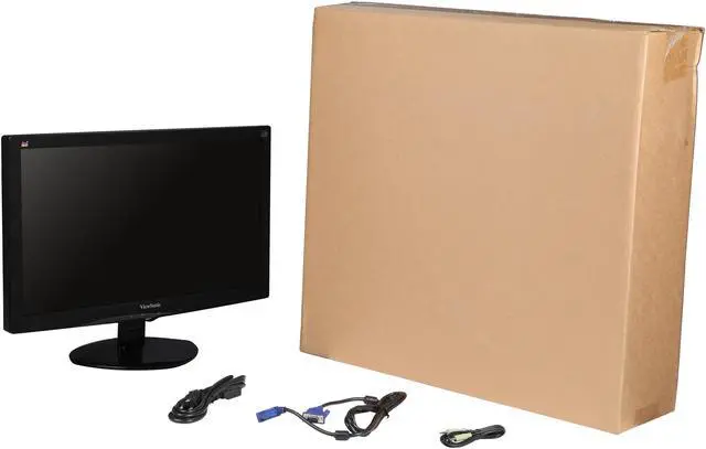 Alt view image 8 of 8 - ViewSonic 20" LED Monitor 5 ms D-Sub, DVI VA2037M-LED-S