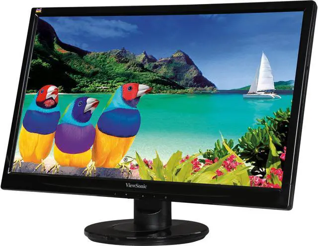 Main image of ViewSonic 22" Active Matrix, TFT LCD FHD LCD Monitor 5 ms D-Sub, DVI , 3.2 mm mini jack VA2246M-LED-S