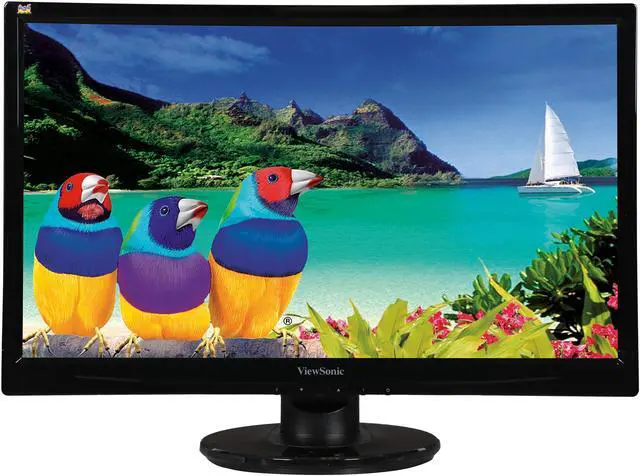 Alt view image 2 of 8 - ViewSonic 22" Active Matrix, TFT LCD FHD LCD Monitor 5 ms D-Sub, DVI , 3.2 mm mini jack VA2246M-LED-S