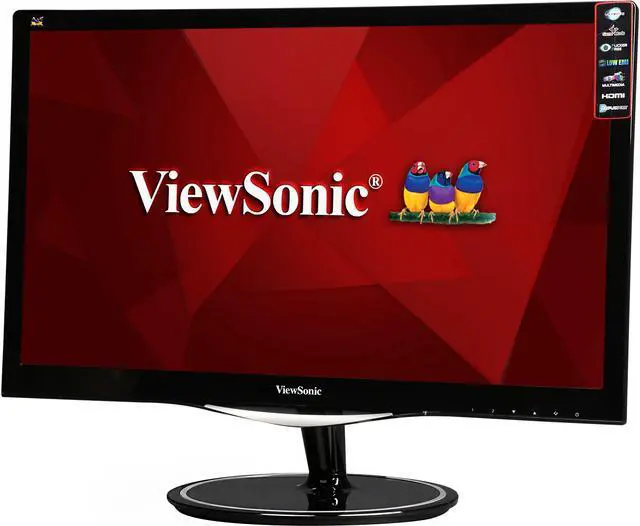Alt view image 6 of 12 - ViewSonic VX2257-MHD 22 Inch 75Hz 2ms 1080p Entertainment Monitor with FreeSync Eye Care HDMI and DP