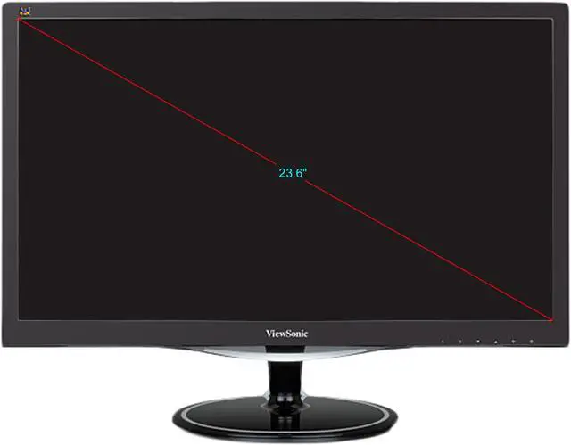 Alt view image 7 of 10 - ViewSonic VX2457-MHD 24 Inch 75Hz 2ms 1080p Entertainment Monitor with FreeSync Eye Care HDMI and DP