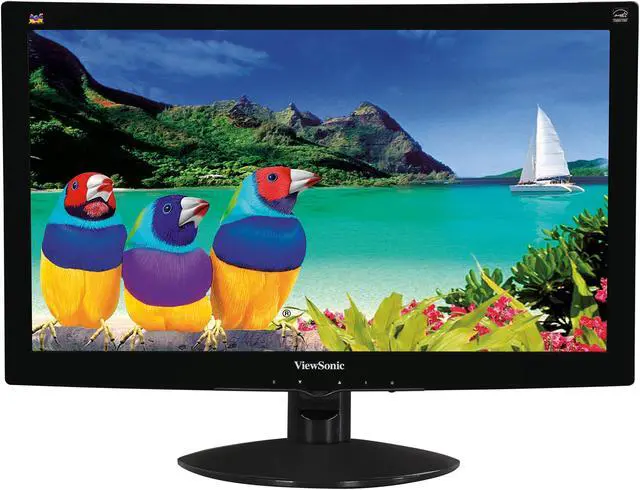 Alt view image 2 of 8 - ViewSonic VA2037M-W-12 -LED-S Black 20" 5ms Widescreen LED Backlight LED Monitor 250 cd/m2 DCR 10,000,000:1 (1000:1) Built-in Speakers