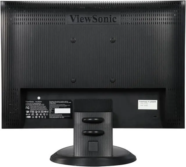 Alt view image 5 of 8 - ViewSonic 20" Active Matrix, TFT LCD WSXGA+ Super High Resolution LCD Monitor 5 ms D-Sub, DVI-D VA2026W