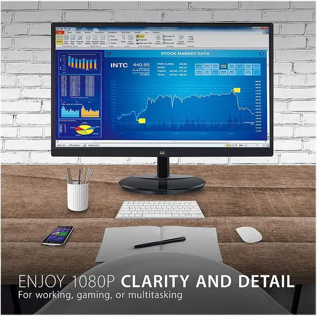 Alt view image 2 of 13 - ViewSonic VA2759-SMH 27 Inch IPS 1080p Frameless LED Monitor with HDMI and VGA Inputs