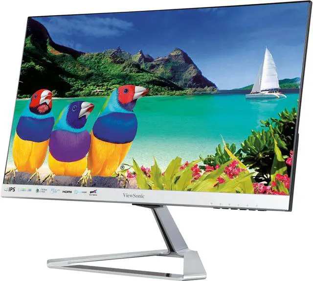 Alt view image 7 of 12 - ViewSonic VX2276-SMHD 22 Inch 1080p Frameless Widescreen IPS Monitor with HDMI and DisplayPort