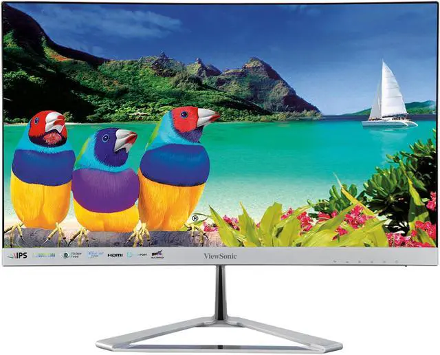 Alt view image 8 of 12 - ViewSonic VX2276-SMHD 22 Inch 1080p Frameless Widescreen IPS Monitor with HDMI and DisplayPort