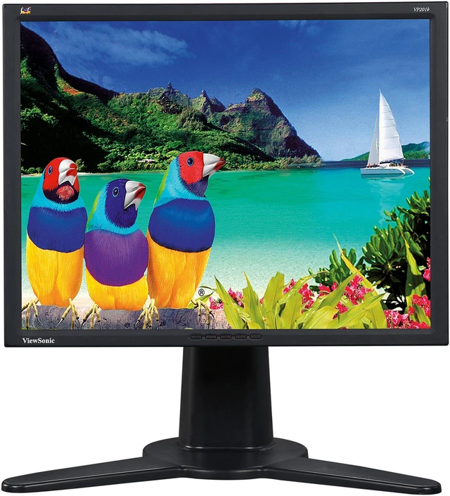 Vp201b Computer Monitor Refurbished: ViewSonic VP201B Black 20.1