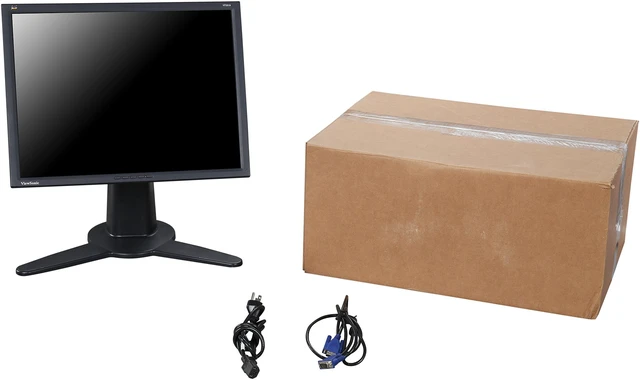 Vp201b Computer Monitor Refurbished: ViewSonic VP201B Black 20.1