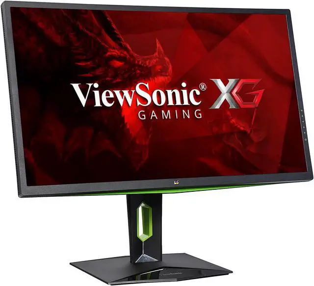 Alt view image 3 of 9 - ViewSonic XG2703-GS 27" 2560 x 1440 (2K) 165 Hz IPS G-Sync Gaming Monitor, 1000:1, 250 cd/m2, USB, HDMI, Display Port, Built-in Internal Speaker, Height, Pivot, Title and Swivel Adjustable, VESA Mountable