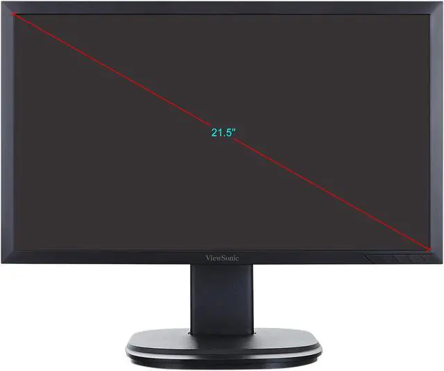 Alt view image 12 of 12 - ViewSonic VG2249 22 Inch 1080p Ergonomic LED Monitor with HDMI DisplayPort and DaisyChain for Home and Office