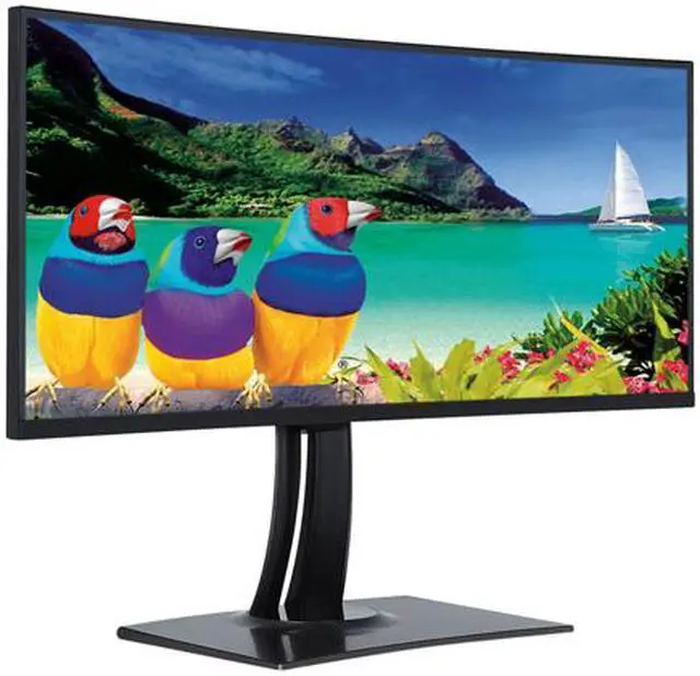 Alt view image 12 of 16 - ViewSonic VP3881 38 Inch Premium IPS WQHD+ Curved Ultrawide Monitor with ColorPro 100% sRGB Rec 709, 14-bit 3D LUT, Eye Care, HDR10 Support, USB C, HDMI, USB, DisplayPort for Home and Office