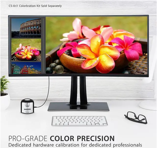 Alt view image 5 of 16 - ViewSonic VP3881 38 Inch Premium IPS WQHD+ Curved Ultrawide Monitor with ColorPro 100% sRGB Rec 709, 14-bit 3D LUT, Eye Care, HDR10 Support, USB C, HDMI, USB, DisplayPort for Home and Office