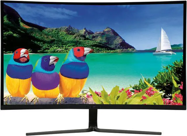 Alt view image 2 of 7 - ViewSonic VX2758-C-MH 27" Full HD 1920 x 1080 144Hz VGA, 2 x HDMI AMD FreeSync Built-in Speakers 1800R Anti-Glare LED Backlit Curved Gaming Monitor
