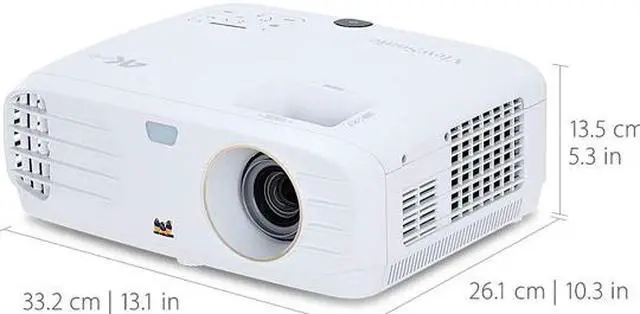 Alt view image 3 of 7 - ViewSonic PX727-4K 4K RGBRGB Rec. 709 DLP Home Theater Projector with HDR, HDMI