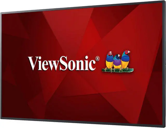 Alt view image 2 of 8 - ViewSonic CDE5510 55" 4K Ultra HD Commercial Display for Hotels, Restaurants, Retail and Business, Built-in Multi-Core Media Player with 8GB Storage
