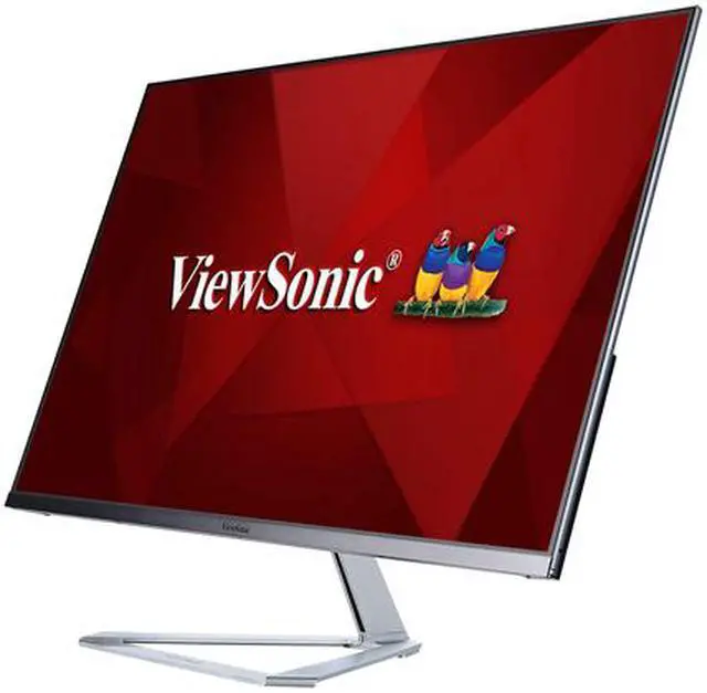 Alt view image 8 of 16 - ViewSonic VX3276-MHD 32 Inch 1080p Frameless Widescreen IPS Monitor with Screen Split Capability HDMI and DisplayPort