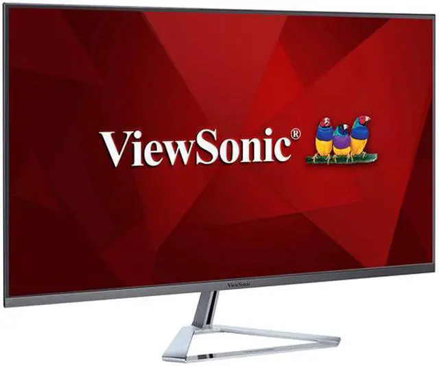 Alt view image 7 of 16 - ViewSonic VX3276-MHD 32 Inch 1080p Frameless Widescreen IPS Monitor with Screen Split Capability HDMI and DisplayPort
