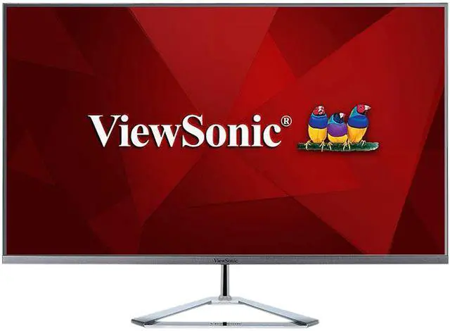 Alt view image 6 of 16 - ViewSonic VX3276-MHD 32 Inch 1080p Frameless Widescreen IPS Monitor with Screen Split Capability HDMI and DisplayPort