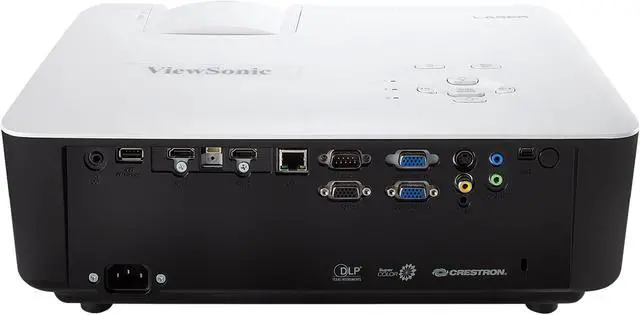 Alt view image 6 of 7 - ViewSonic LS625W 3200 Lumens DLP WXGA Short Throw Laser Projector with Horizontal and Vertical Keystone Correction and LAN Control