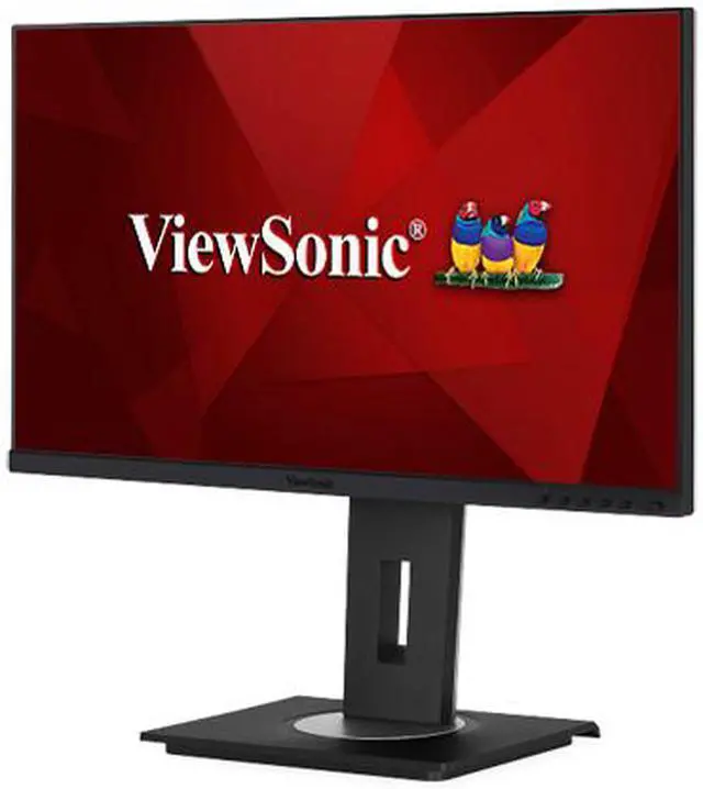 Alt view image 9 of 19 - ViewSonic VG2456 24 Inch 1080p Monitor with USB 3.2 Type C Docking Built-In Gigabit Ethernet and 40 Degree Tilt Ergonomics for Home and Office