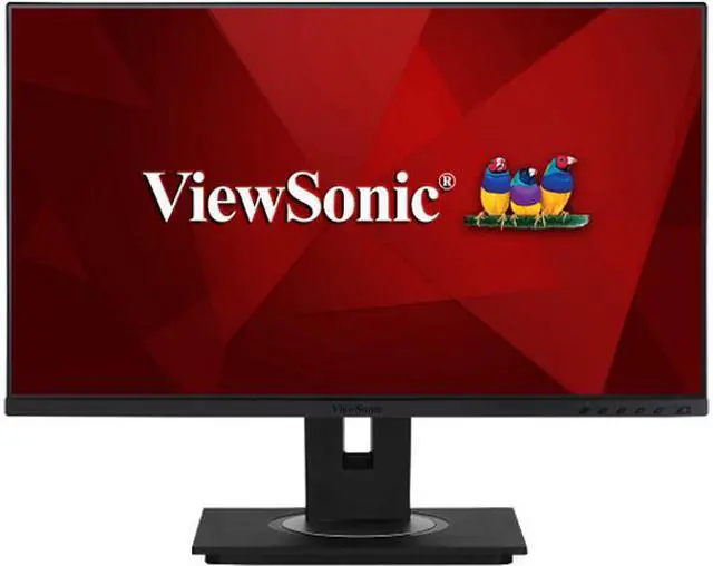 Alt view image 7 of 19 - ViewSonic VG2456 24 Inch 1080p Monitor with USB 3.2 Type C Docking Built-In Gigabit Ethernet and 40 Degree Tilt Ergonomics for Home and Office