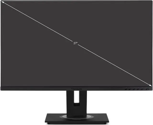 Alt view image 10 of 19 - ViewSonic VG2756-4K 27 Inch IPS 4K Docking Monitor with Integrated USB 3.2 Type-C RJ45 HDMI Display Port and 40 Degree Tilt Ergonomics for Home and Office