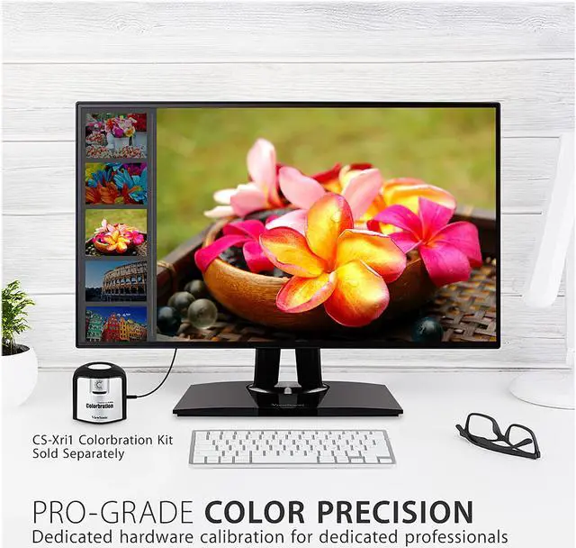 Alt view image 8 of 19 - ViewSonic VP2768a 27 Inch Premium IPS 1440p Monitor with Advanced Ergonomics, ColorPro 100% sRGB Rec 709, 14-bit 3D LUT, Eye Care, 90W USB C, RJ45, HDMI, Daisy Chain for Home and Office