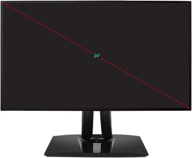 Alt view image 10 of 14 - ViewSonic VP2468a 24 Inch Premium IPS 1080p Monitor with Advanced Ergonomics, ColorPro 100% sRGB Rec 709, 14-bit 3D LUT, Eye Care, 65W USB C, RJ45, HDMI, DP Daisy Chain for Home and Office