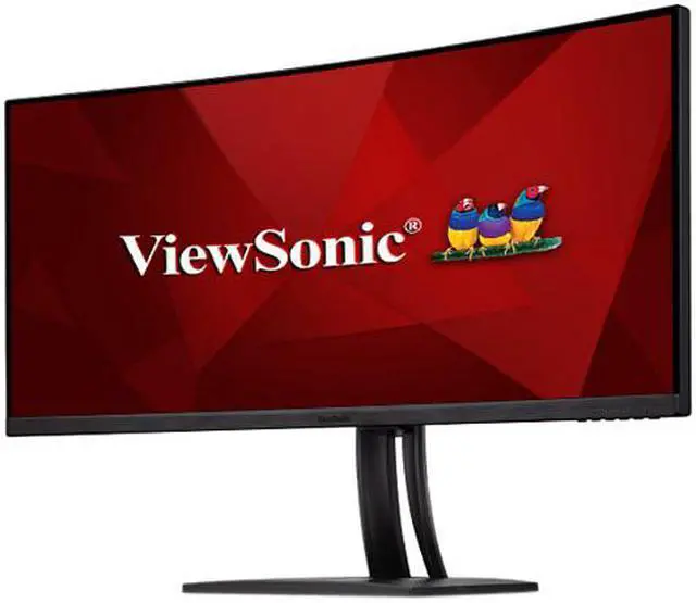Alt view image 12 of 16 - ViewSonic VP3481a 34 Inch Premium WQHD+ Curved Ultrawide Monitor with FreeSync, 100Hz, ColorPro 100% sRGB Rec 709, 14-bit 3D LUT, Eye Care, 90W USB C, HDMI, DisplayPort for Home and Office