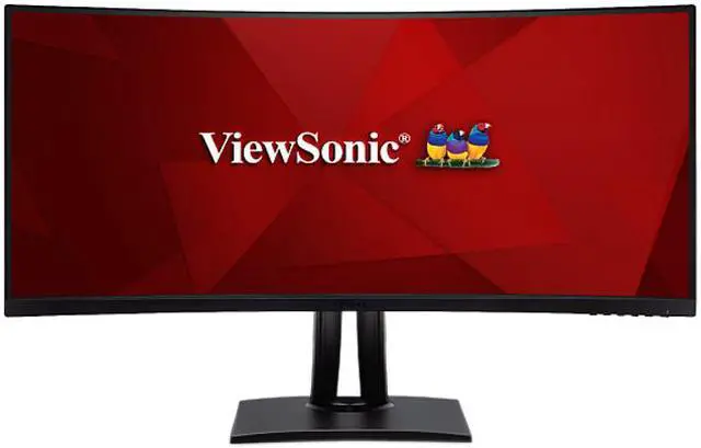 Alt view image 10 of 16 - ViewSonic VP3481a 34 Inch Premium WQHD+ Curved Ultrawide Monitor with FreeSync, 100Hz, ColorPro 100% sRGB Rec 709, 14-bit 3D LUT, Eye Care, 90W USB C, HDMI, DisplayPort for Home and Office