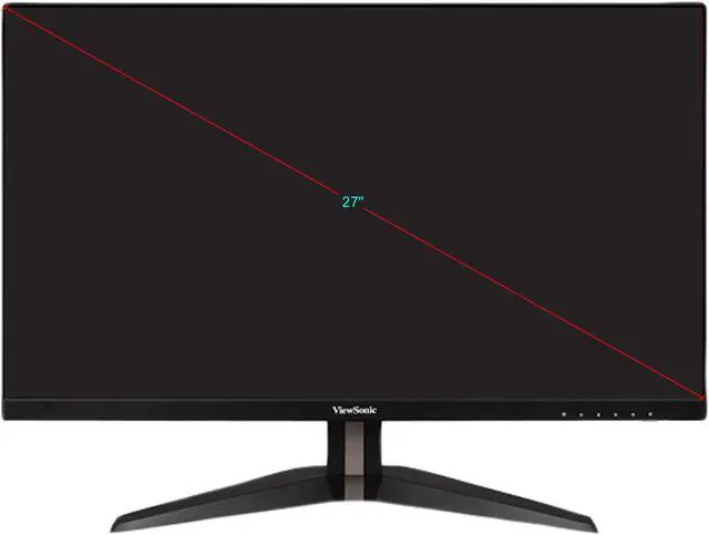 Alt view image 7 of 13 - ViewSonic VX2768-2KP-MHD 27 Inch Frameless WQHD 1440p 144Hz 1ms IPS Gaming Monitor with FreeSync Premium, Eye Care, HDMI and DisplayPort