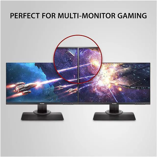 Alt view image 5 of 18 - ViewSonic XG2705-2K 27 Inch 1440p WQHD 1ms 144Hz Frameless IPS Gaming Monitor with FreeSync Premium Eye Care Advanced Ergonomics Mode HDMI and DP for Esports