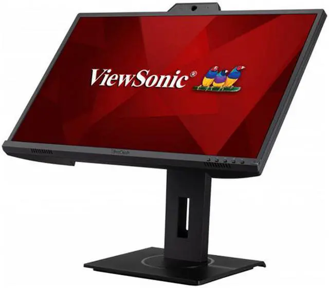 Alt view image 14 of 18 - ViewSonic VG2440V 24 Inch 1080p IPS Video Conferencing Monitor with Integrated 2MP Camera, Microphone, Speakers, Eye Care, Ergonomic Design, HDMI DisplayPort VGA Inputs for Home and Office