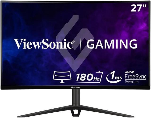 Main image of ViewSonic VX2718-2KPC-MHD 27 Inch WQHD 1440p 180Hz 1ms Curved Gaming Monitor with Adaptive-Sync Eye Care HDMI and Display Port