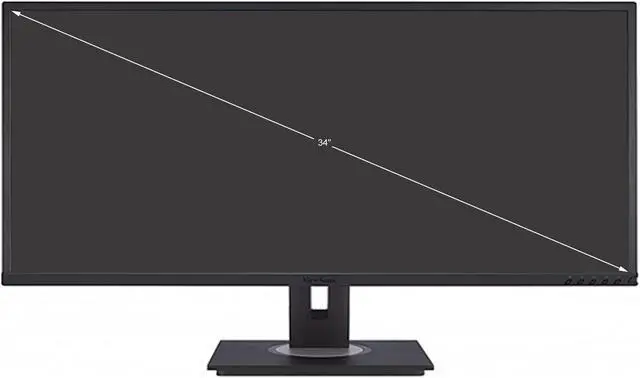 Alt view image 10 of 20 - ViewSonic VG3456 34 Inch 21:9 UltraWide WQHD 1440p Monitor with Ergonomics Design USB Type C Docking Built-In Gigabit Ethernet for Home and Office