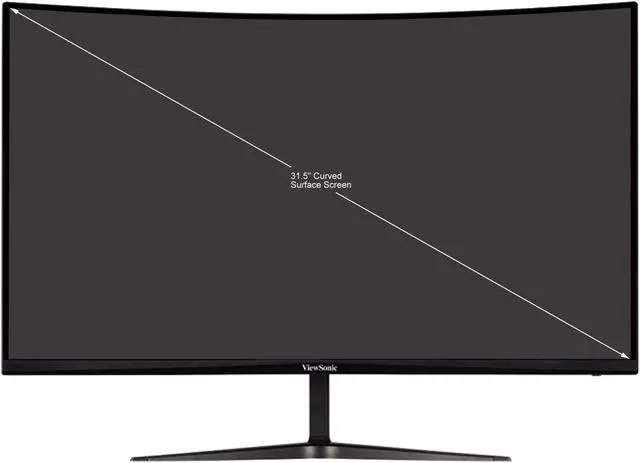 Alt view image 10 of 18 - ViewSonic VX3218-PC-MHD 32 Inch Full HD 1080p 165Hz 1ms Curved Gaming Monitor with Adaptive-Sync Eye Care Frameless HDMI and Display Port