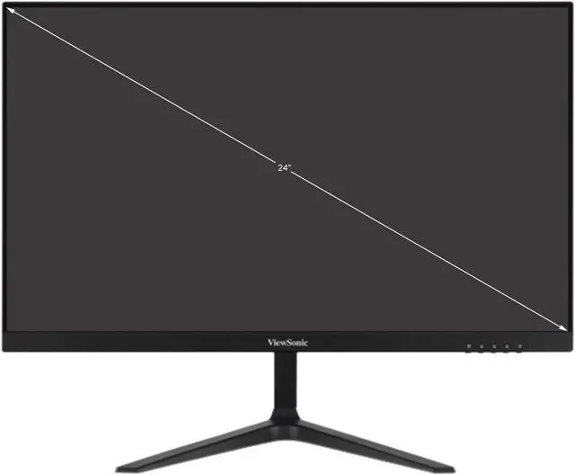 Alt view image 9 of 19 - ViewSonic VX2418-P-MHD 24 Inch Frameless Full HD 1080p 165Hz 1ms Gaming Monitor with Adaptive-Sync Eye Care HDMI and Display Port