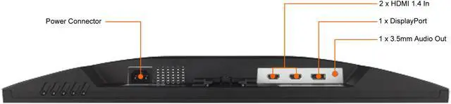 Alt view image 16 of 19 - ViewSonic VX2418-P-MHD 24 Inch Frameless Full HD 1080p 165Hz 1ms Gaming Monitor with Adaptive-Sync Eye Care HDMI and Display Port