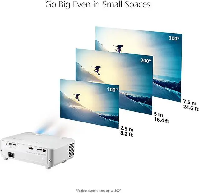 Alt view image 5 of 8 - ViewSonic PX748-4K True 4K UHD Projector with 4000 Lumens, 240Hz, 4.2ms for Home Theater and Gaming